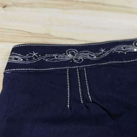 Straight Leg Denim Pants - Picture 6 of 13